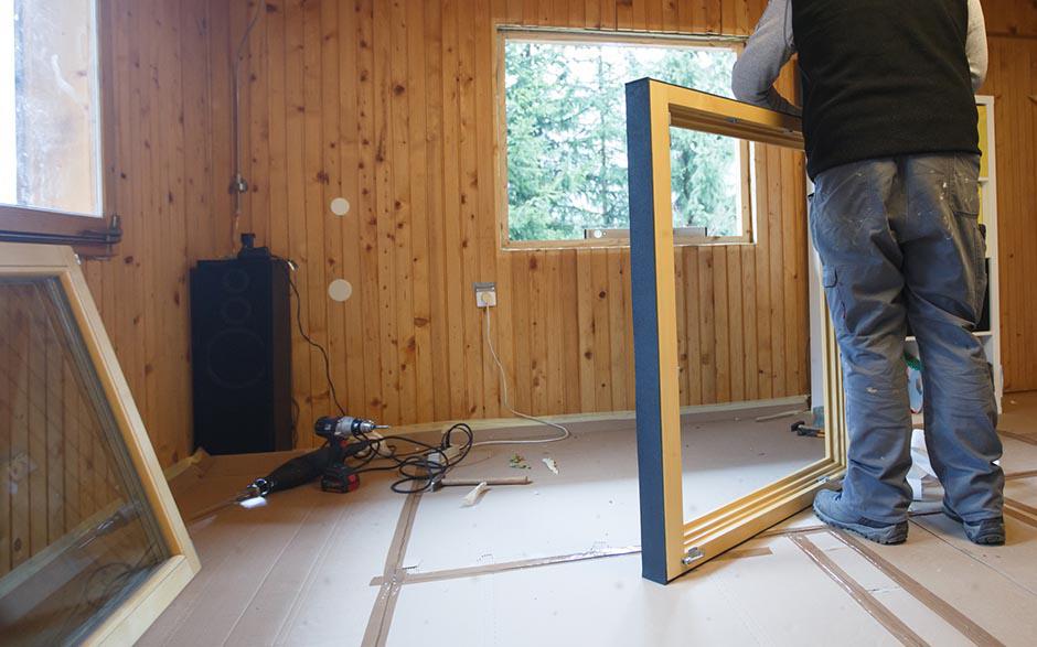 remplacement vitre double vitrage Houilles